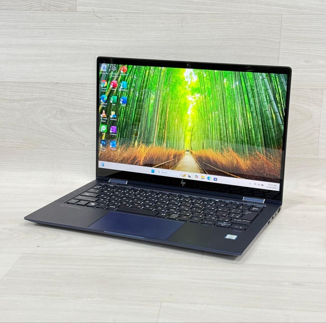 HP Elite Dragonfly フルHD タッチ 2-in-1 ノートPC