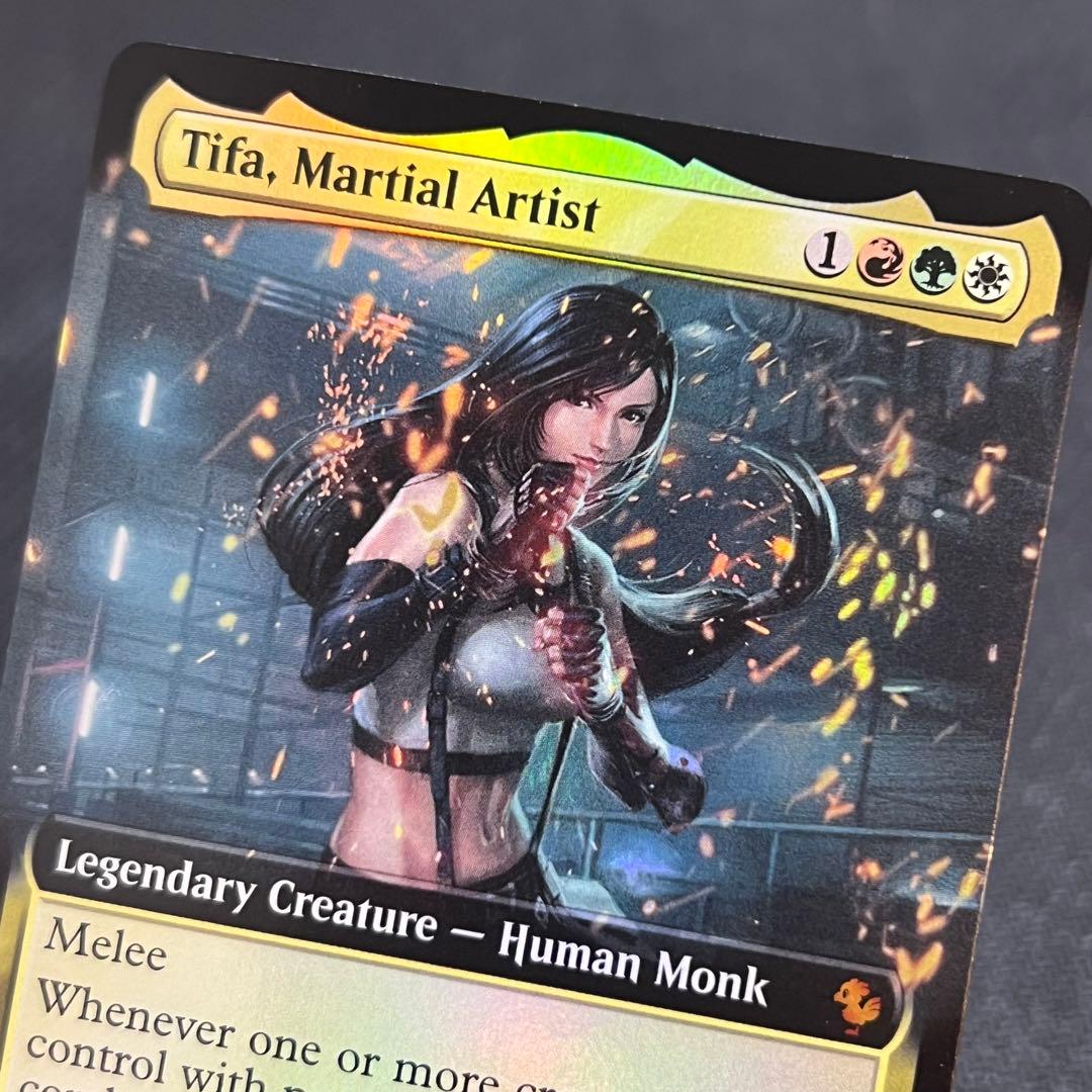MTG FIC《格闘家、ティファ》英語版 拡張アートfoil