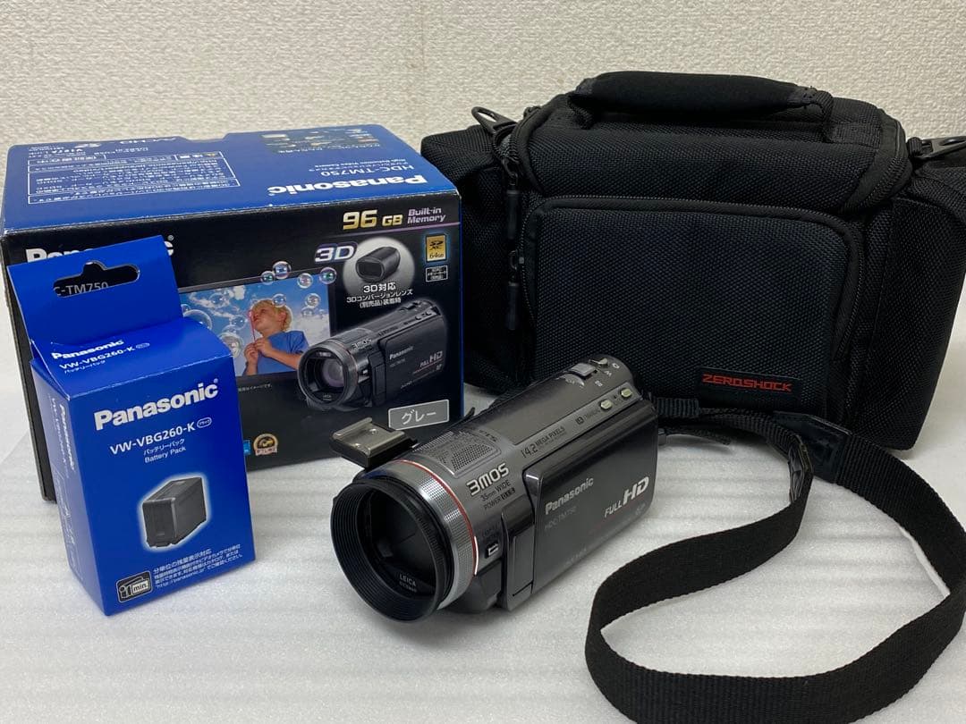 3-2756 Panasonic HDC-TM750 ビデオカメラ