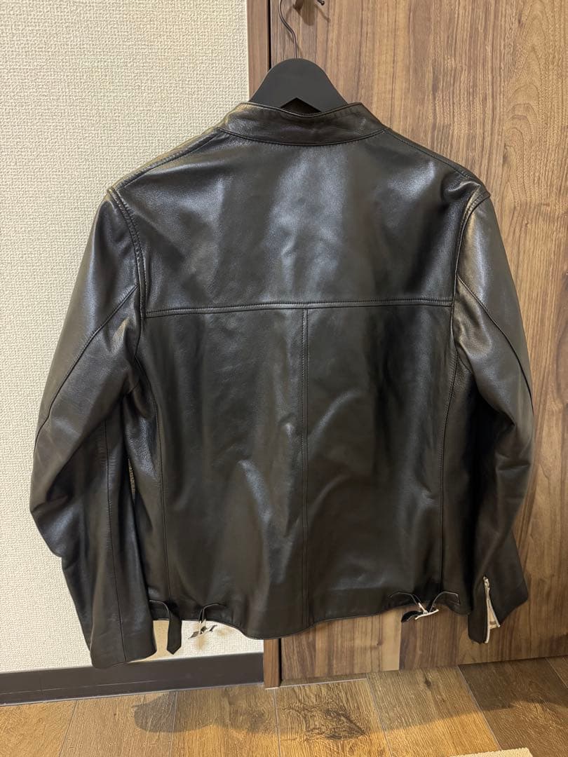 BURBERRY シングルライダースジャケット