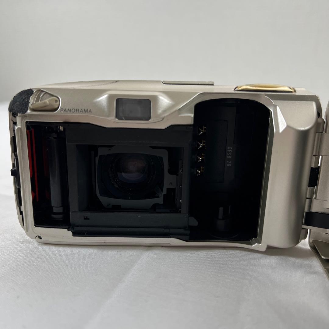 (h) OLYMPUS μ[mju:]-II シルバー フィルムカメラ　ジャンク