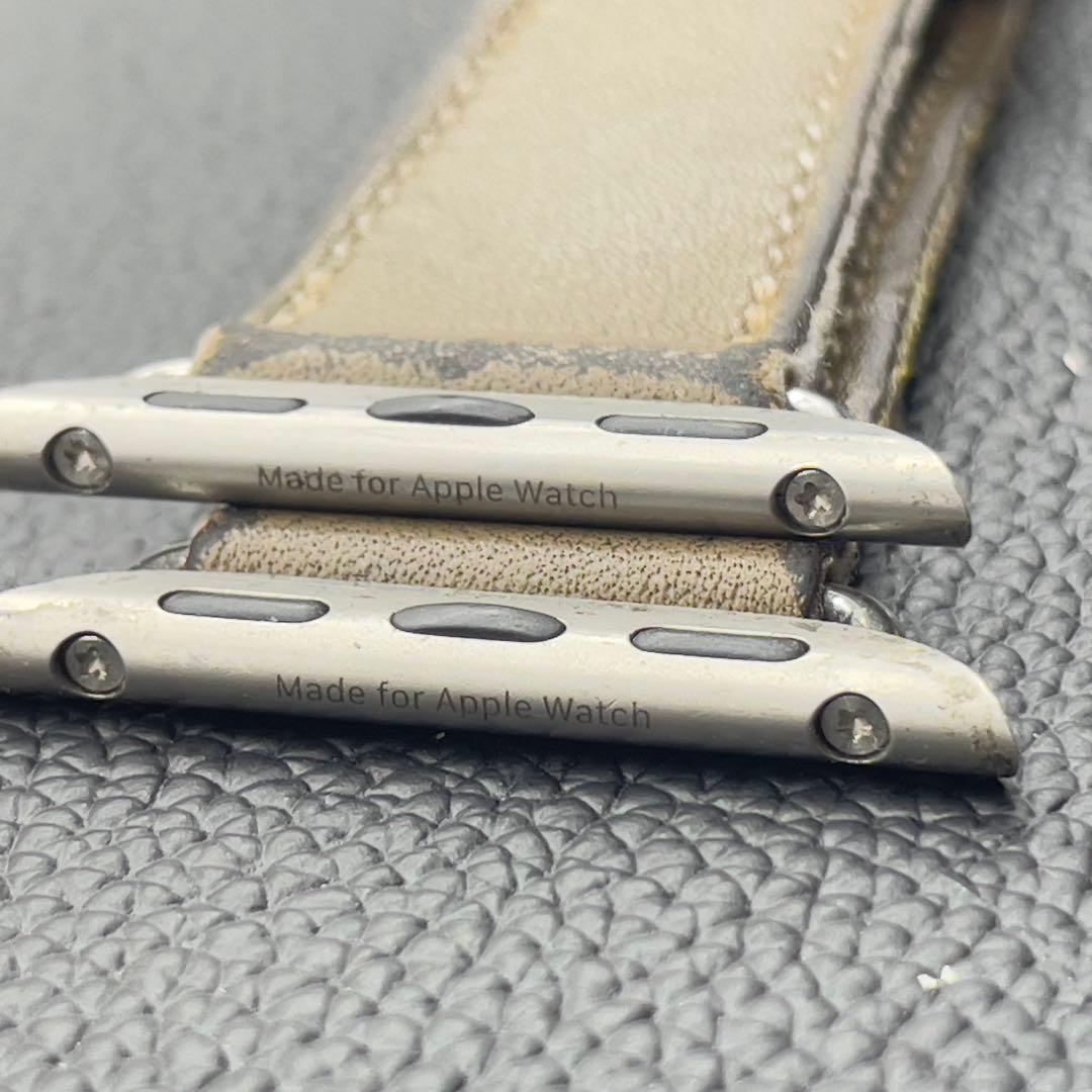 1278 Apple Watch エルメス　エトゥープ　アップル　HERMES