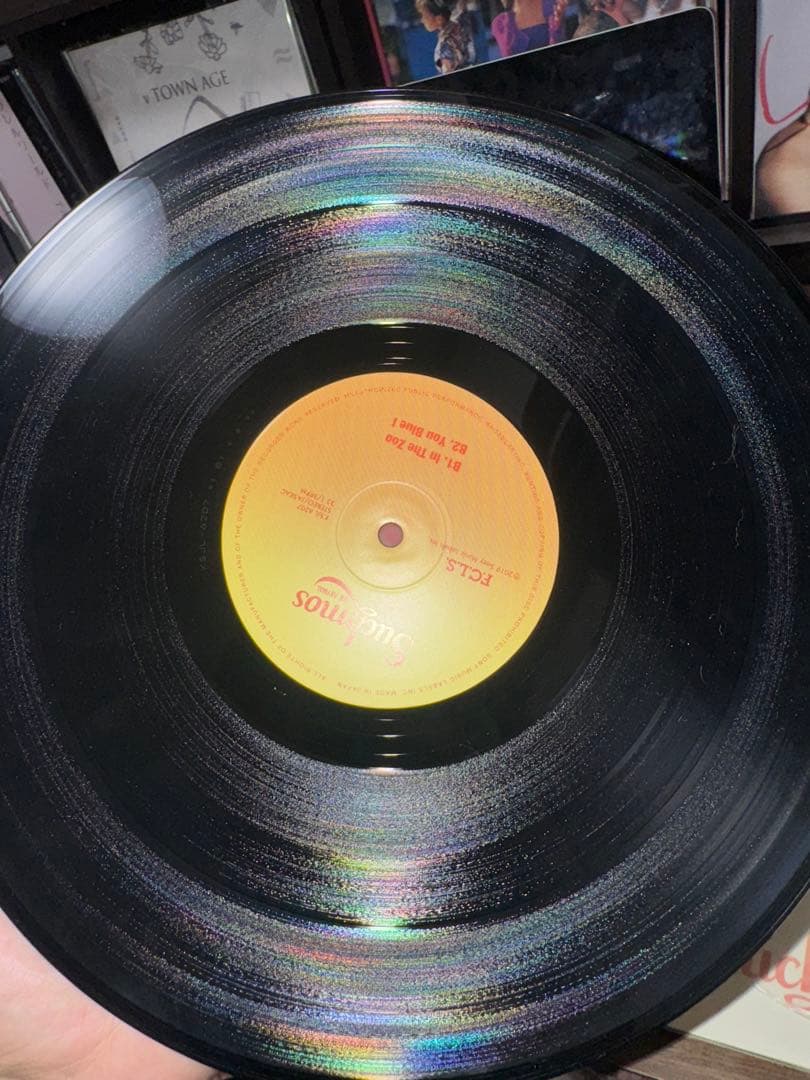 Suchmos THE ANIMAL 3枚組 レコード 再生済