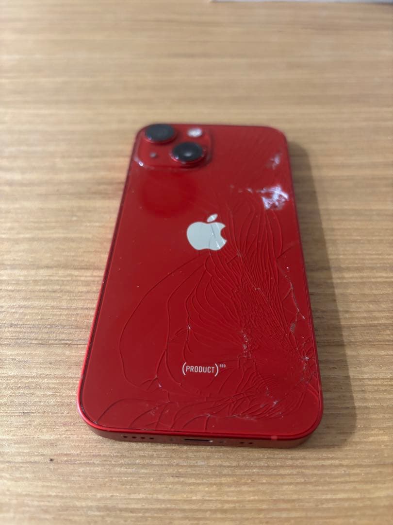 Apple iPhone 13mini(PRODUCT(RED)) 本体※傷