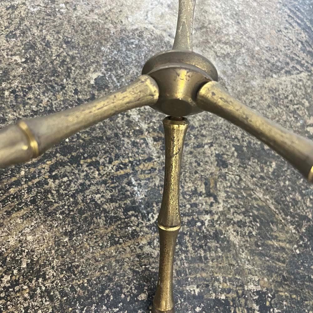 60s～70s ヴィンテージ ディスプレイシューズスタンド 真鍮脚/アンティーク