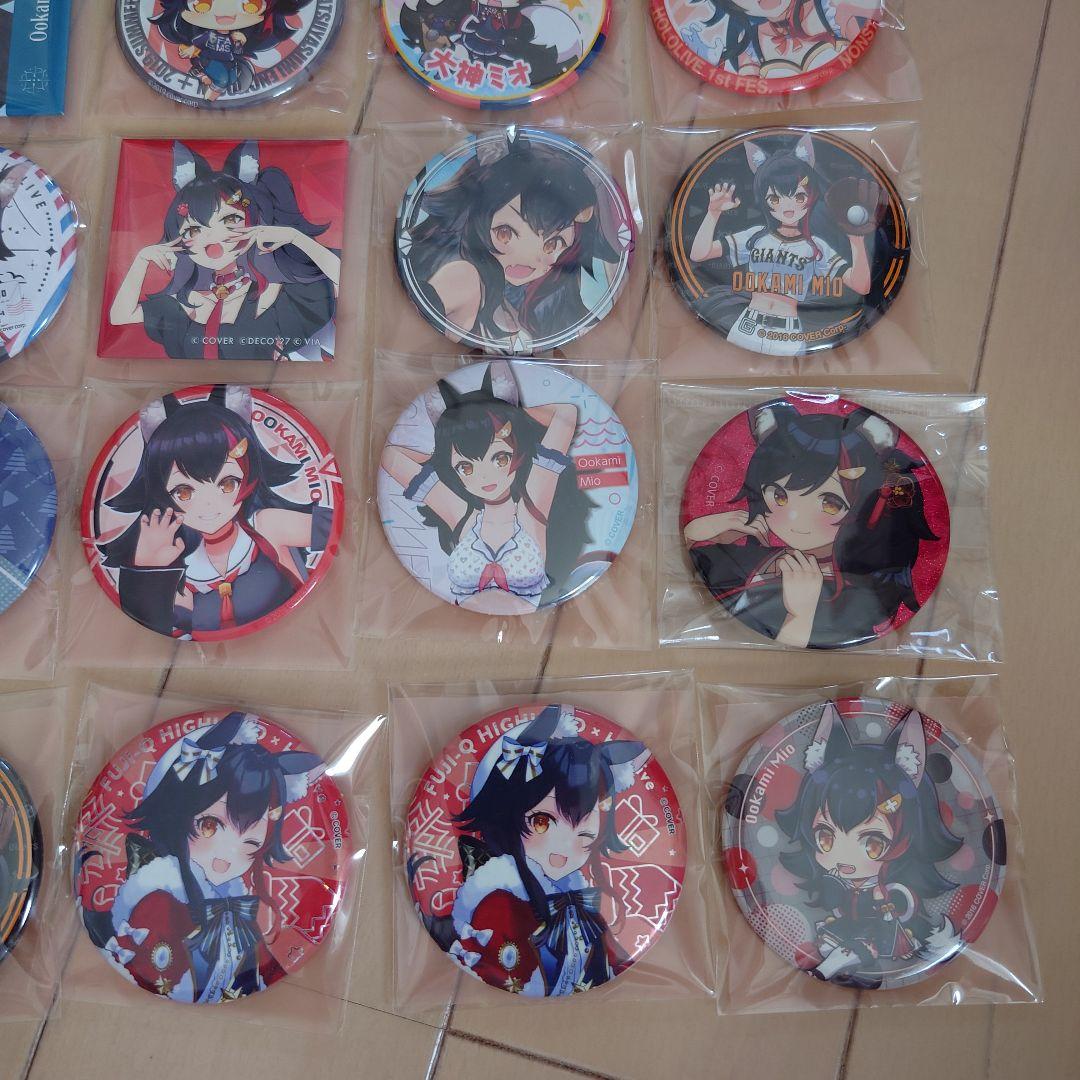 ホロライブ 大神ミオ 缶バッジ まとめ売り