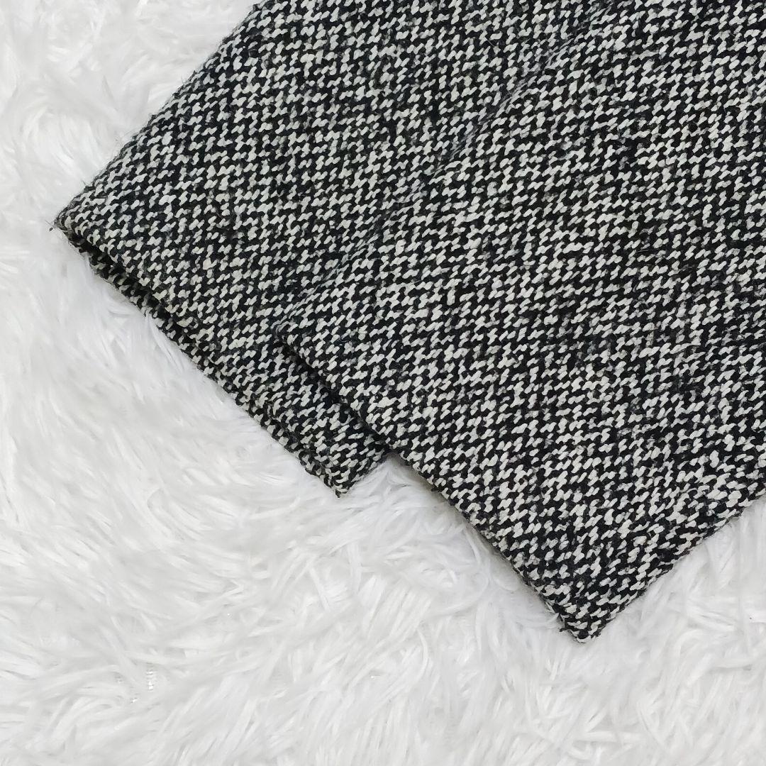 24AW完売品✨マカフィー ブロークンツイードオーバーサイズドコート 34