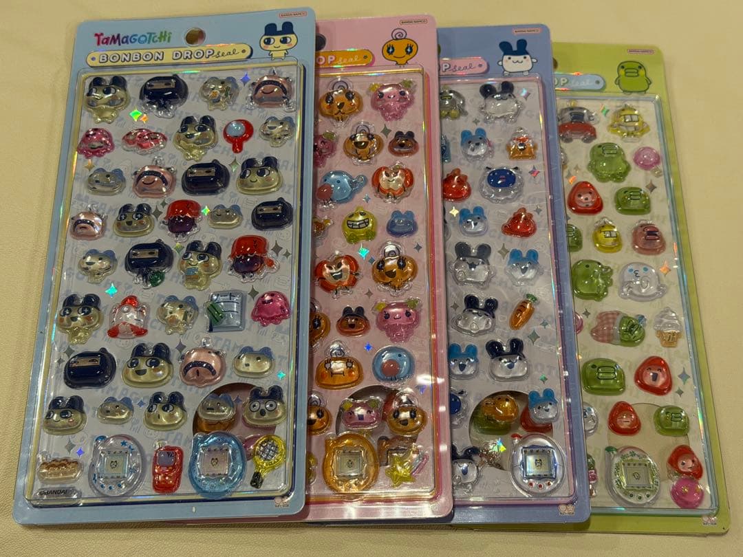 【正規品】たまごっち BONBON DROP seal 4枚セット