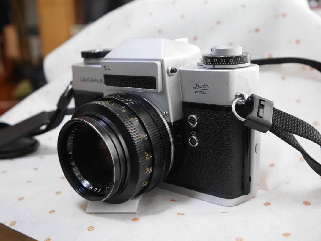 Leicaflex SL ライカフレックス 銘玉レンズ50mm/2.0付 動作品