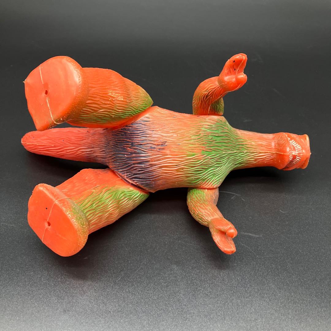 ゴジラ ポリ製 無版権 パチ怪獣 フィギュア 昭和レトロ　当時物　レア　パチモン