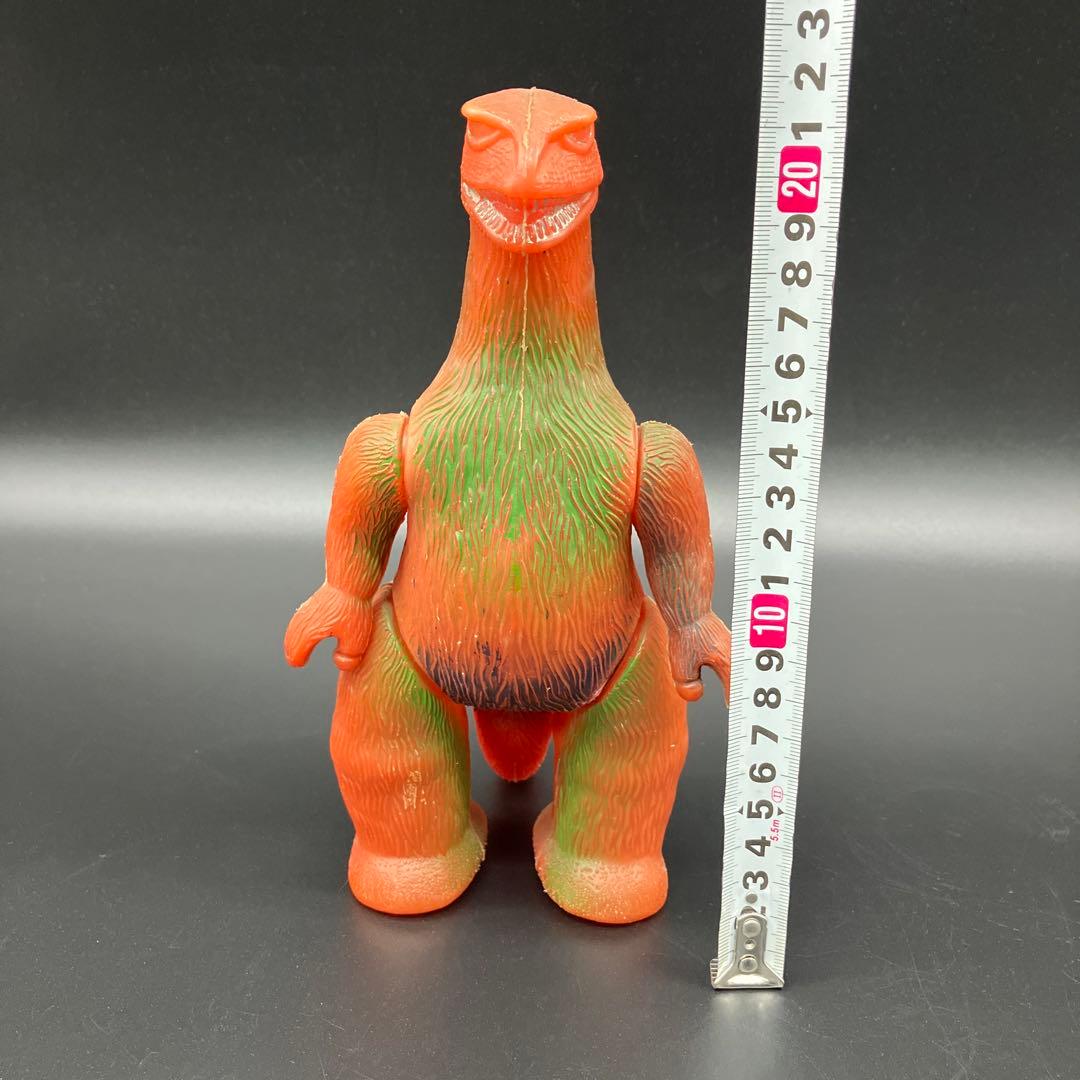 ゴジラ ポリ製 無版権 パチ怪獣 フィギュア 昭和レトロ　当時物　レア　パチモン