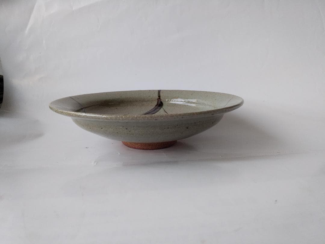 十三代 中里太郎右衛門 陶房 絵唐津 皿 共箱 栞 茶道具 飾り皿 新品 未使用