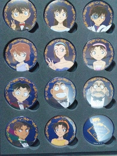 名探偵コナン コンサート 缶バッジ ブレスレット