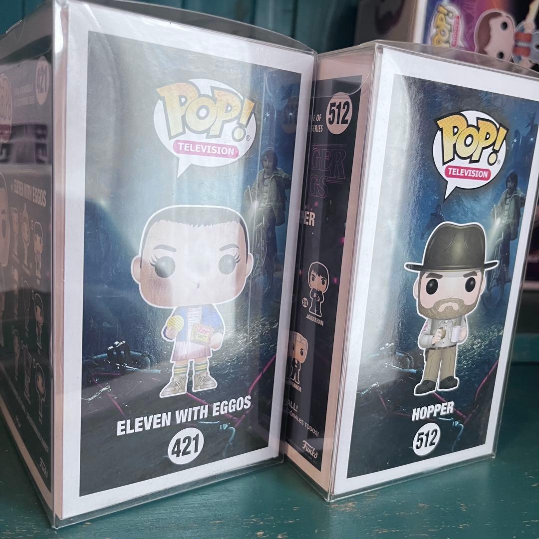 ストレンジャーシングス FUNKOPOP イレブン　ホッパー　CHASE セット