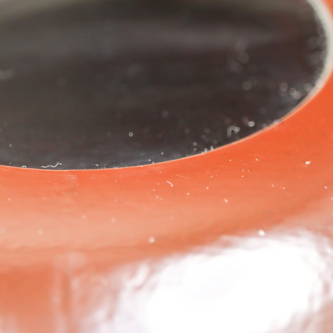 一閑 布張 寿海盆 飾り皿 共箱