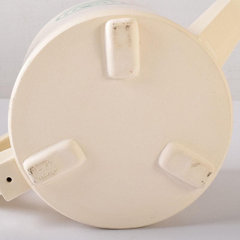 茶道具　京焼　清水焼　橋本城岳造　仁清写　色絵渦巻文　水次　共箱　N7586C