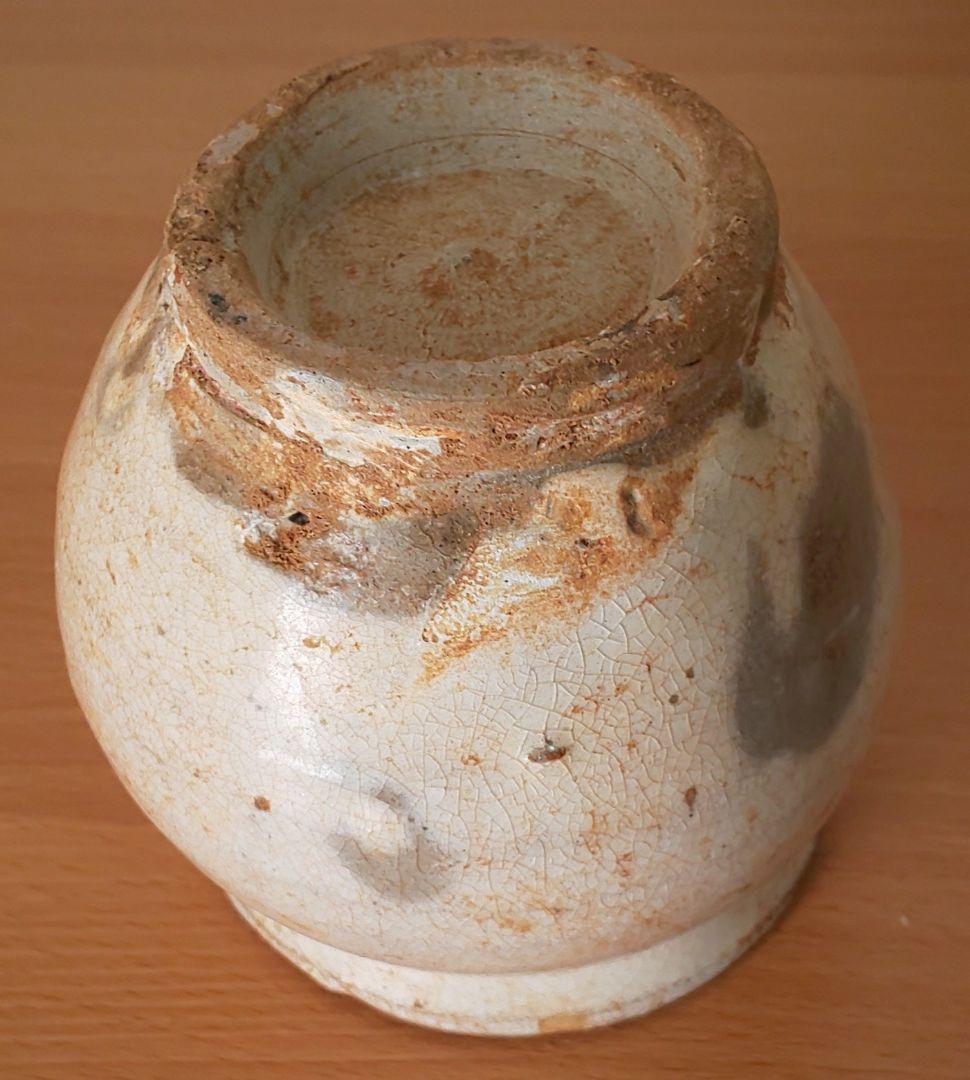 朝鮮王朝時代 李朝時代 会寧斑釉壺 小壺