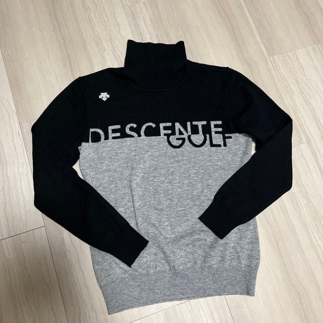DESCENTE GOLF ニット セットアップ（トップス＋スカート）サイズL