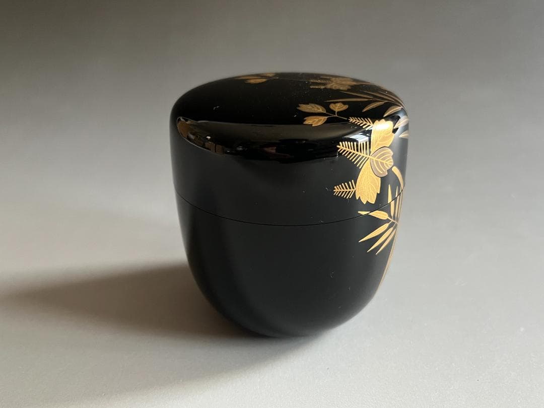 今津一慶　笹桐　中棗　薄茶器　茶道具