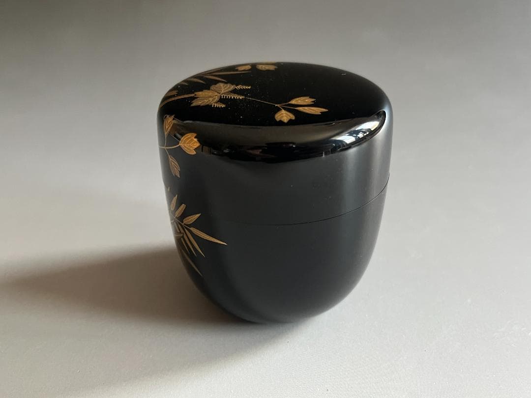 今津一慶　笹桐　中棗　薄茶器　茶道具