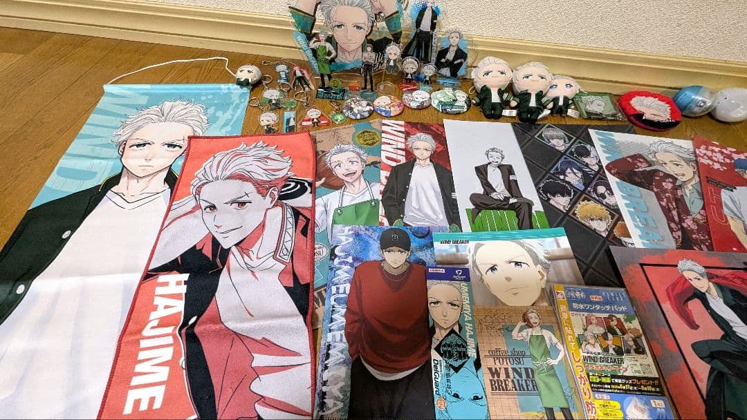 大量出品梅宮一WINDBREAKERグッズまとめ売り【新品あり・おまけ付き】