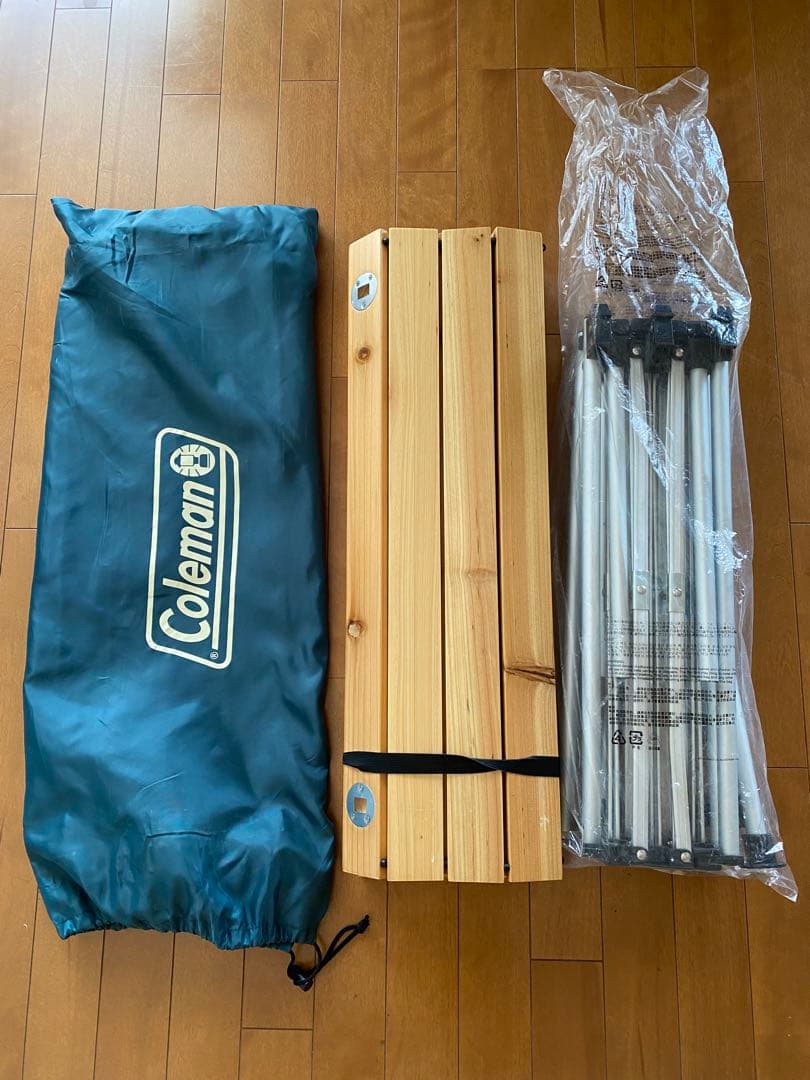 Coleman コールマン ナチュラル ウッドロールテーブル　110cm