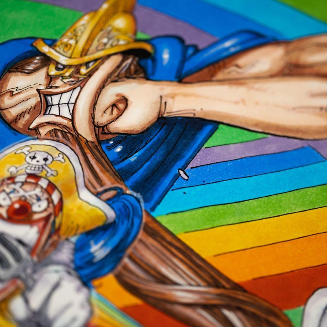 【シリアルNo.1】マンガアートONE PIECE