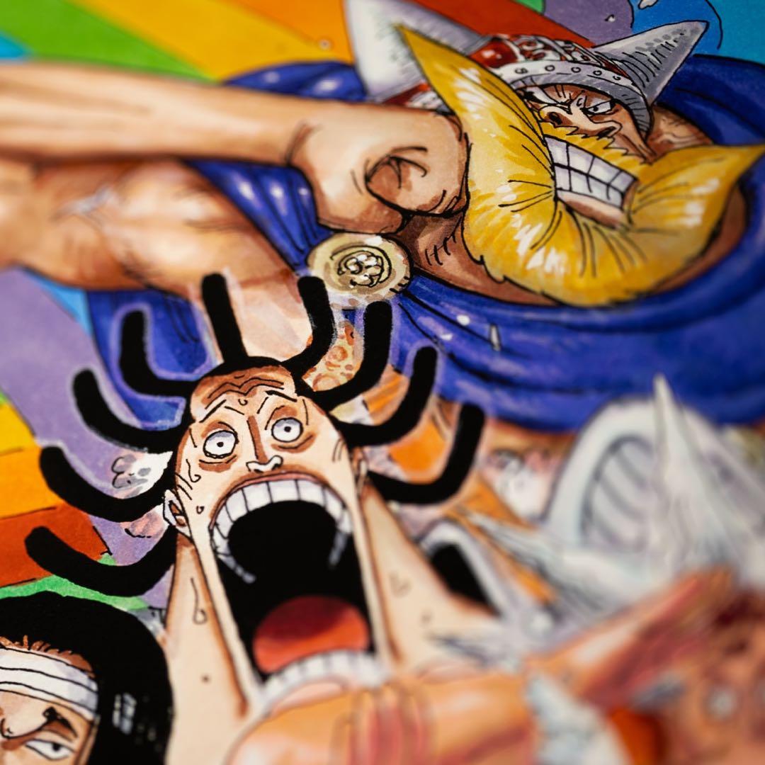 【シリアルNo.1】マンガアートONE PIECE