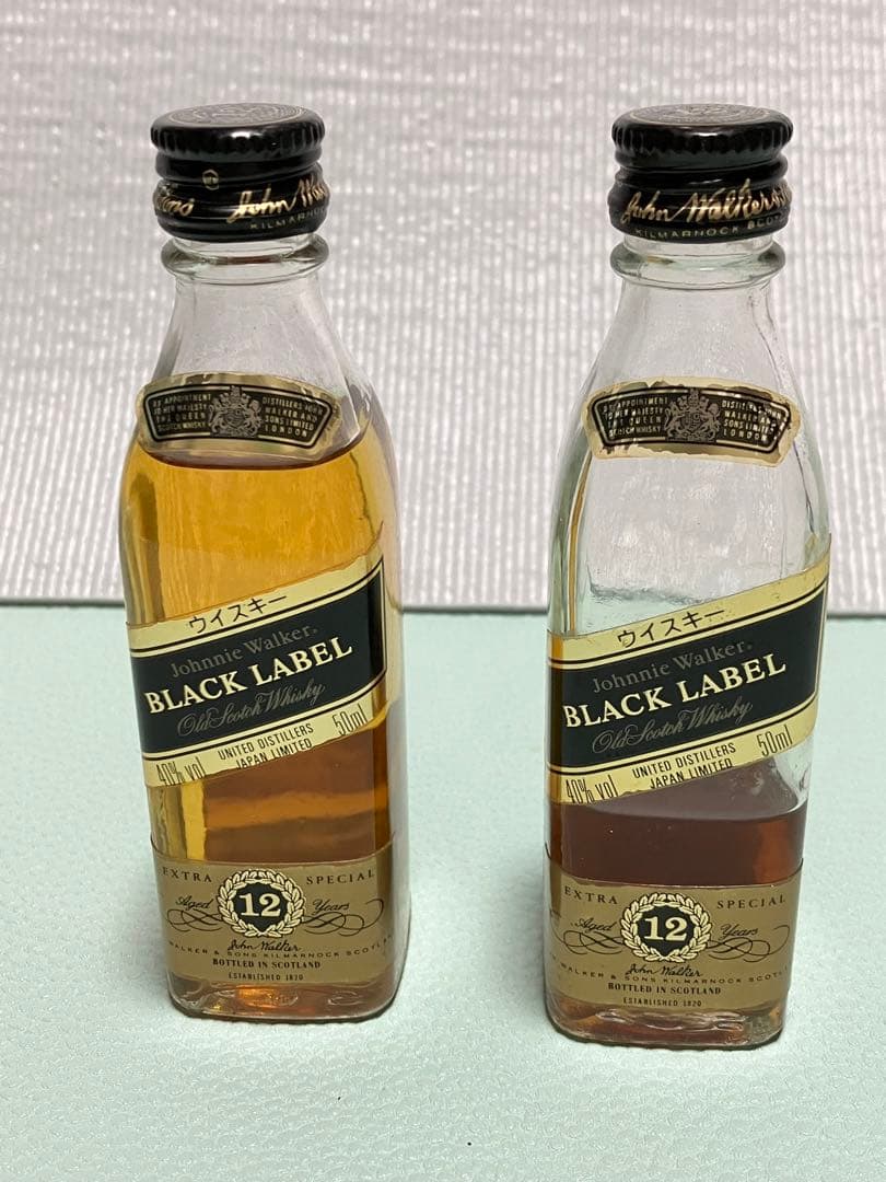 ジョニーウォーカー黒ラベル12年 ミニチュアボトル 28本 試供品