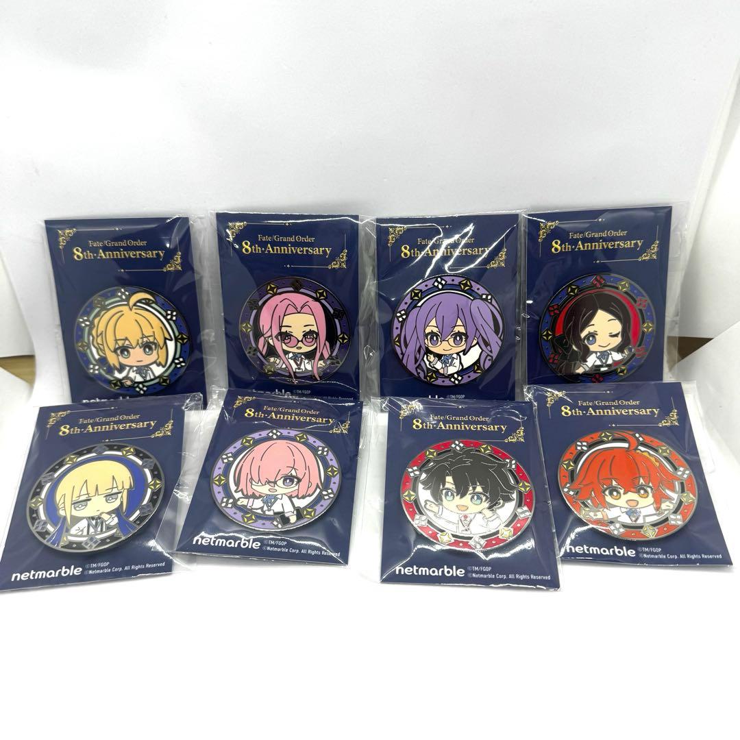 AGF2025限定 fate grand order 缶バッジセット　fgo