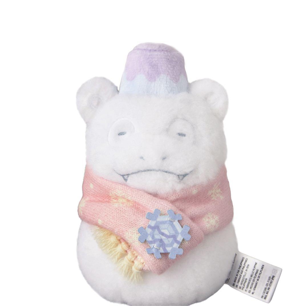 ポケモン　ぬいぐるみ　ピカチュウとゆきあそび　ゆきだるま　カビゴン　ヤドン