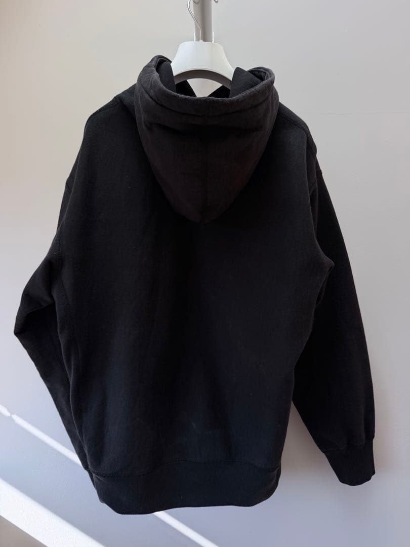 Supreme クロスボックスロゴ　パーカー Sサイズ ブラック　BOXLOGO