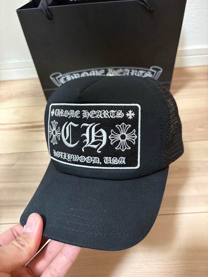 美品　確実正規品　クロムハーツ メッシュキャップ