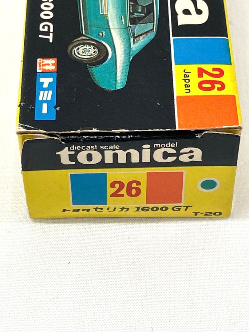 トミカ トヨタ セリカ 1600 GT No.26 黒箱