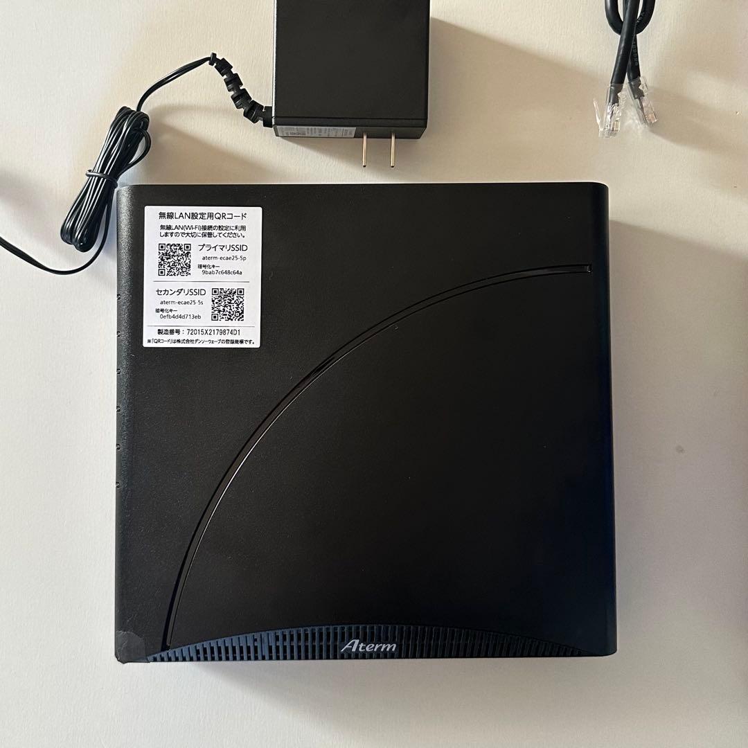 Aterm 7200D8BE Wi-Fi 7 ルーター
