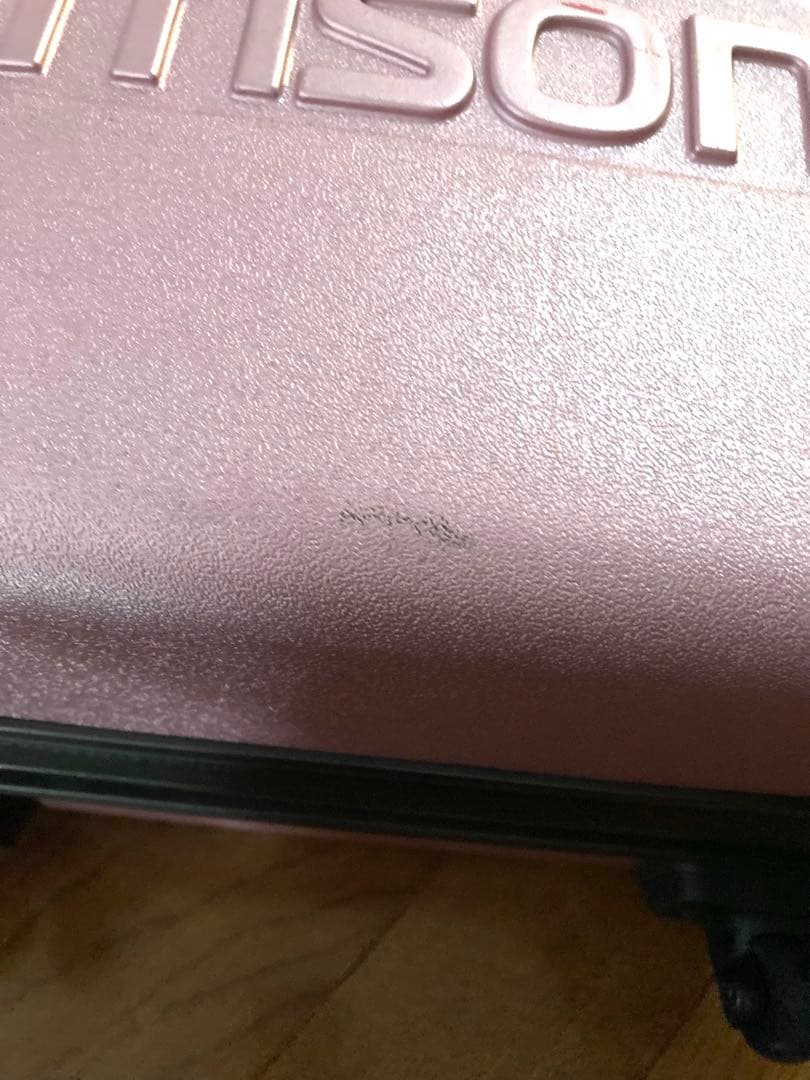 【SAMSONITE】★ハローキティ　スーツケース★レトロ可愛い　ローズピンク