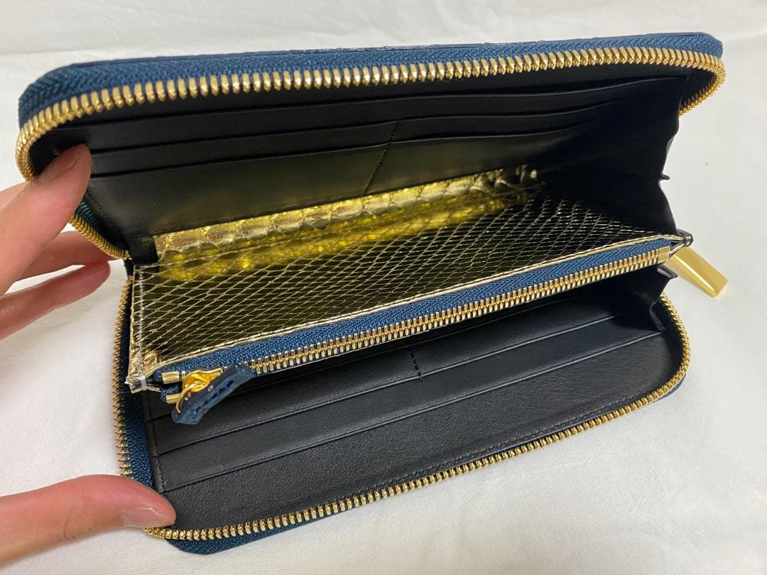 【Broken Angel】池田工芸　長財布　トゥルーブルー