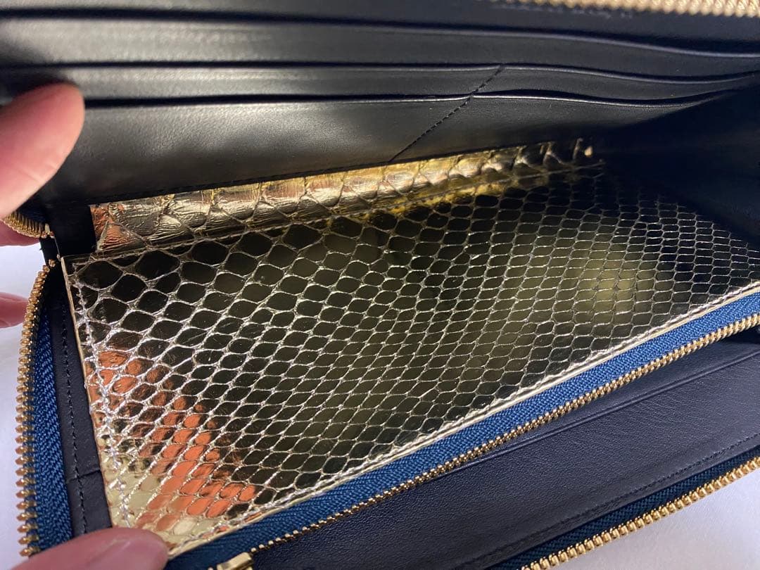 【Broken Angel】池田工芸　長財布　トゥルーブルー