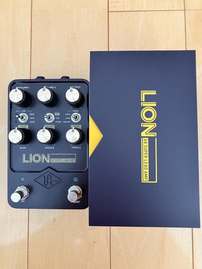 値下げ：UAFX LION 68 SUPER LEAD AMP