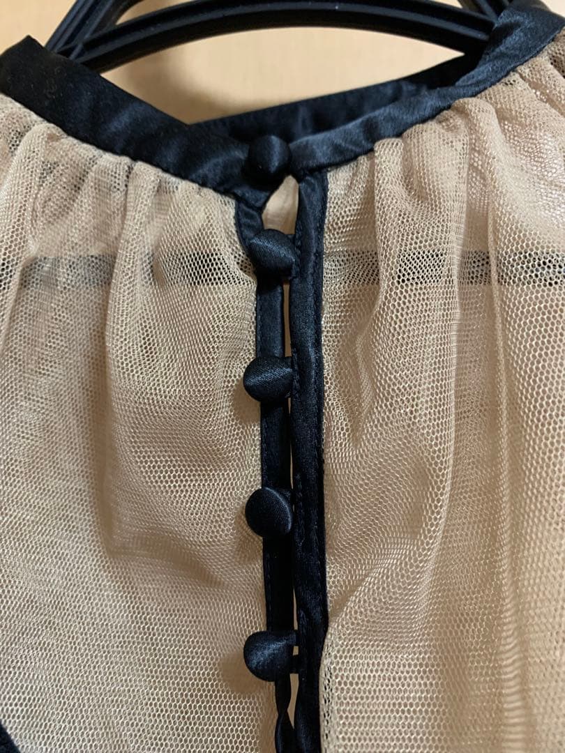 AMERI ベロアチュールドレス