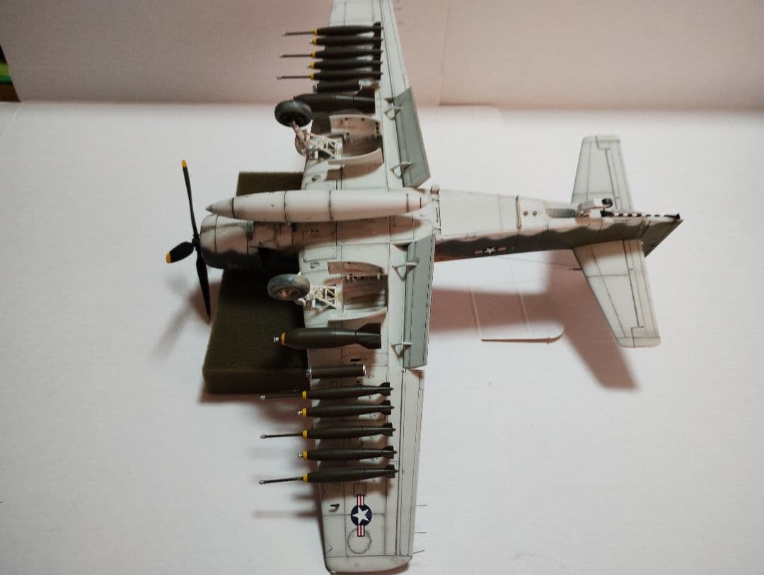 プラモデル完成機　1/48　A-1Jスカイレーダー