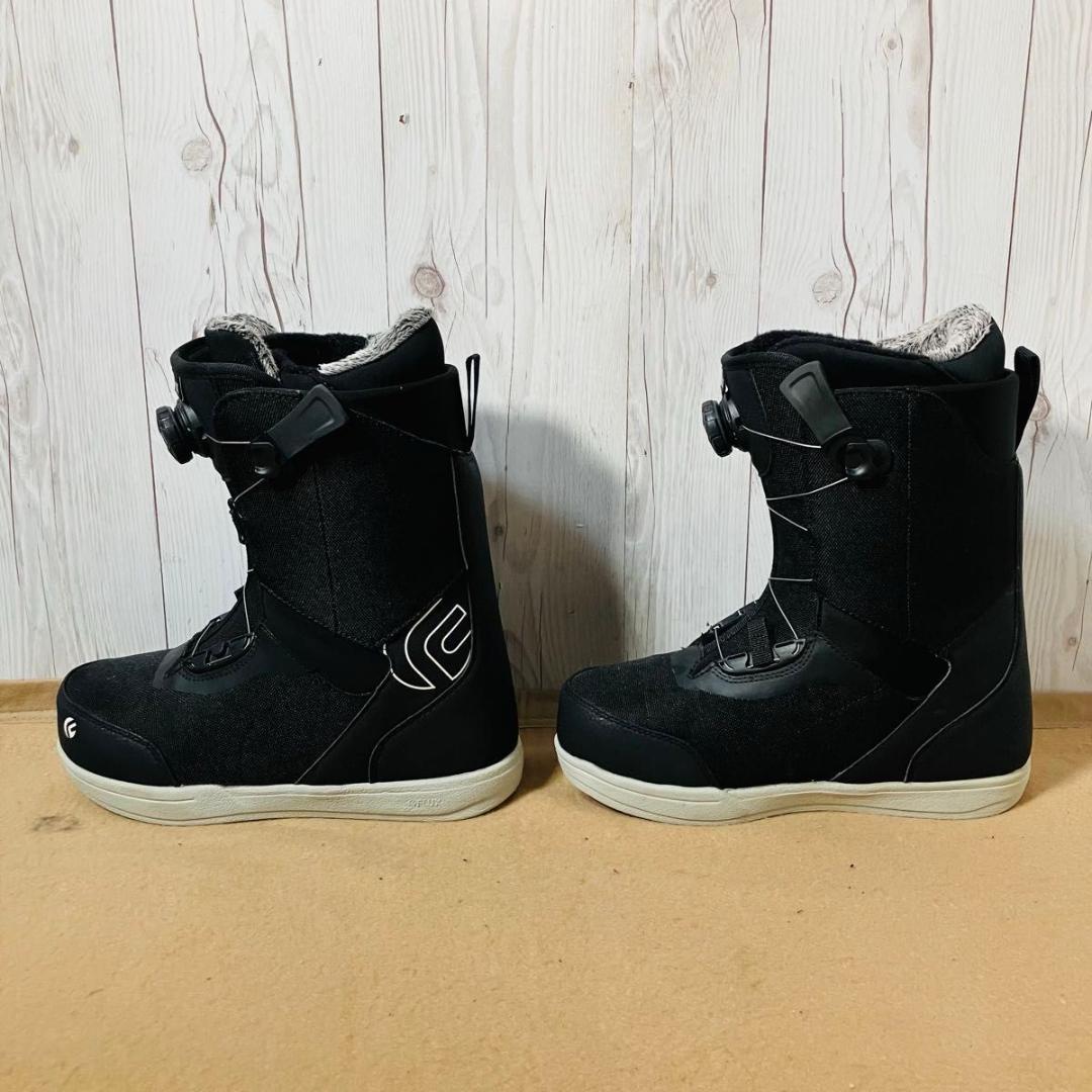 【美品】FLUX スノーボードブーツ FL-BOA 26.0cm ブラック