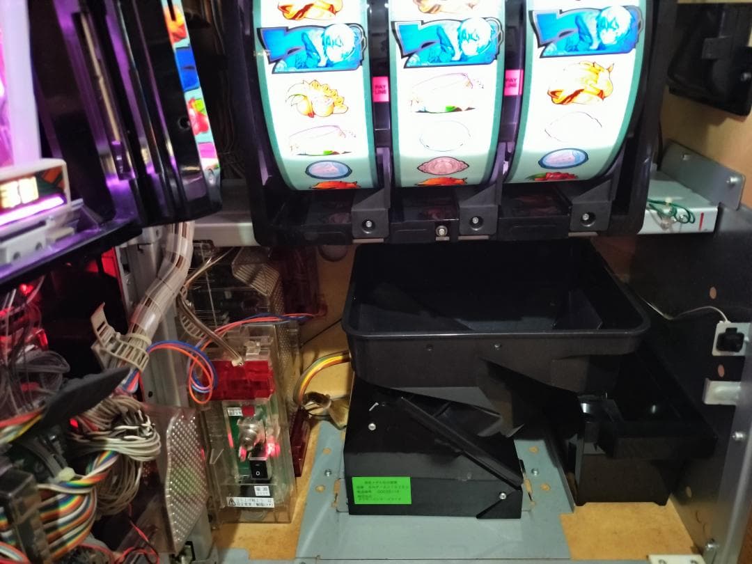 【パチスロ実機】ディ・ライト★パチスロ 翠星のガルガンティア【不要機付】