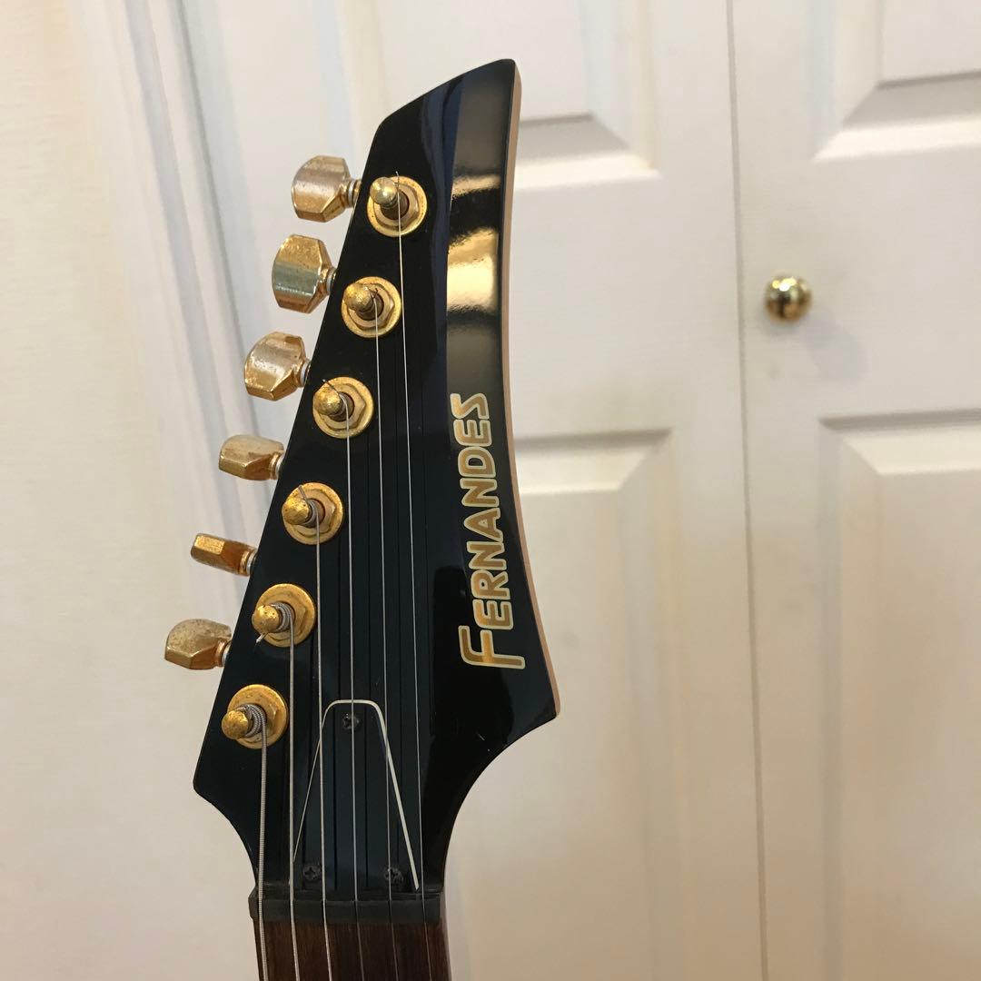 Fernandes エレキギター グラデーションブルー