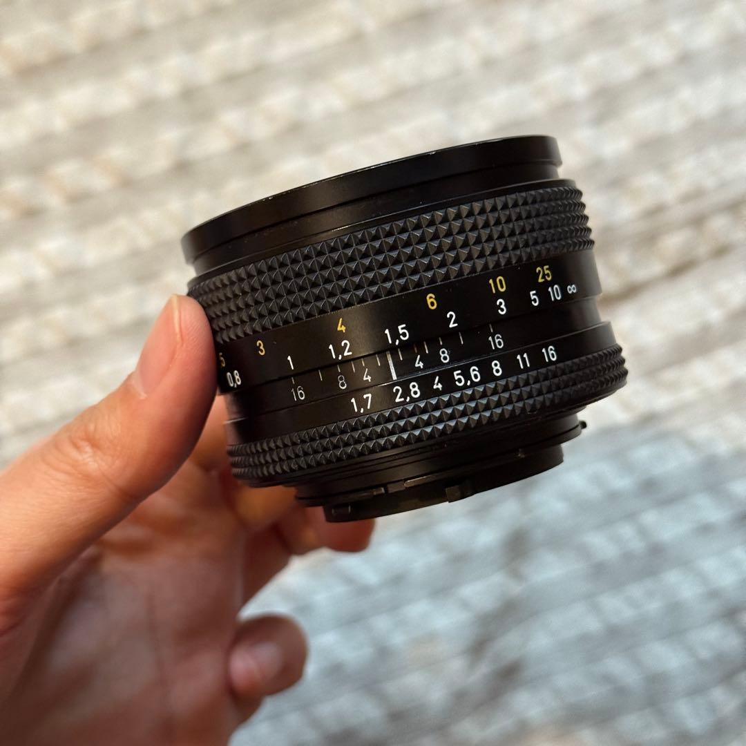 CONTAX 139QUARTZ と Carl Zeiss 50mm F1.7