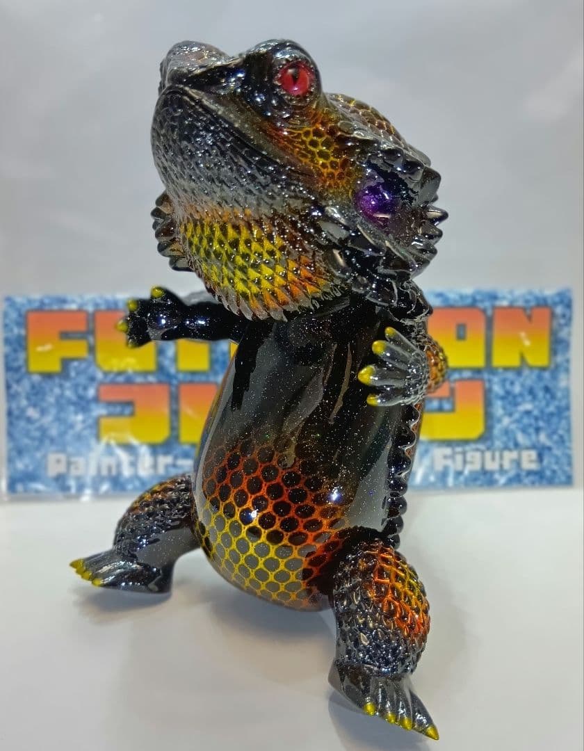 ペインターネット フトアゴン ソフビ バーニングドラゴン【開封品】