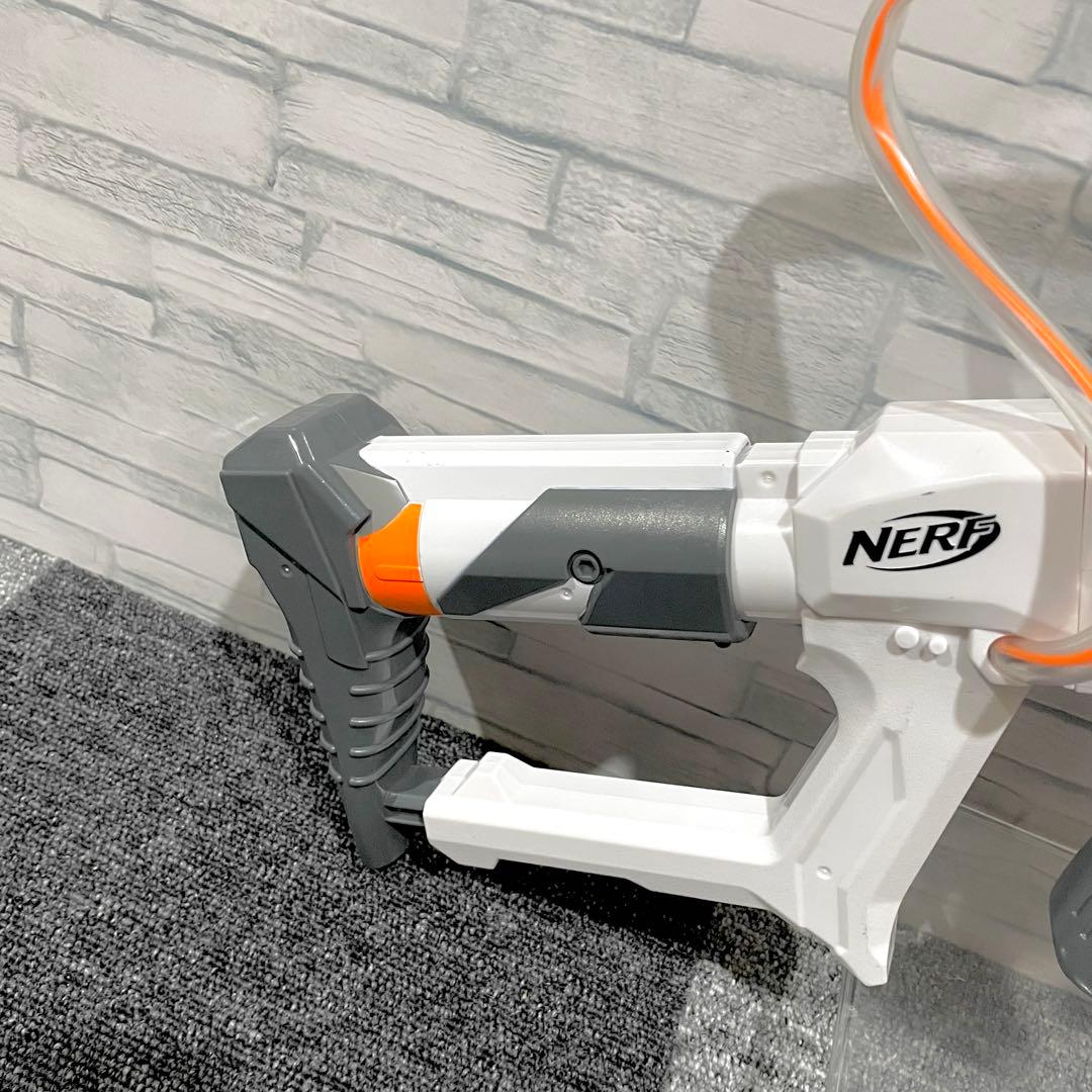 ナーフ 電動とコッキングの2台セットです‼︎ 通常弾、メガ弾、ロケット弾発射可能‼︎