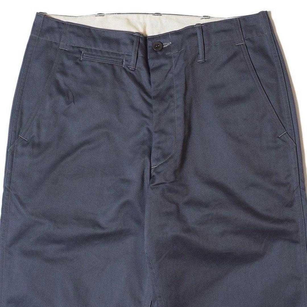 【定番】ウエアハウスLot 1082 CHINOES ブルーグレーチノパン