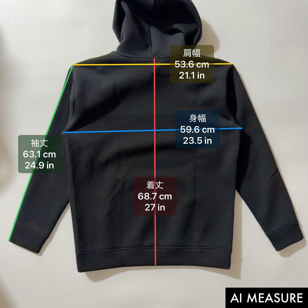 ブラックレーベルクレストブリッジ CBチェック切換えダンボールニットパーカー L