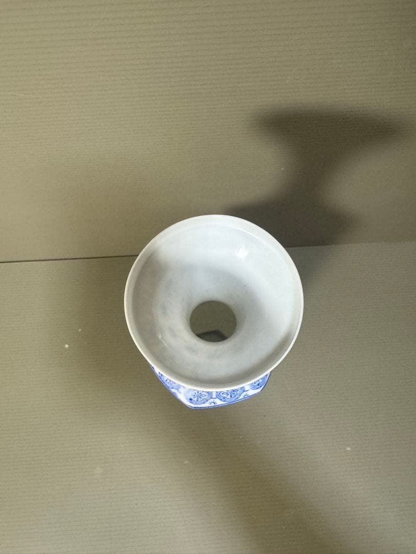 2234  中国美術　景徳鎮　薄胎　花瓶